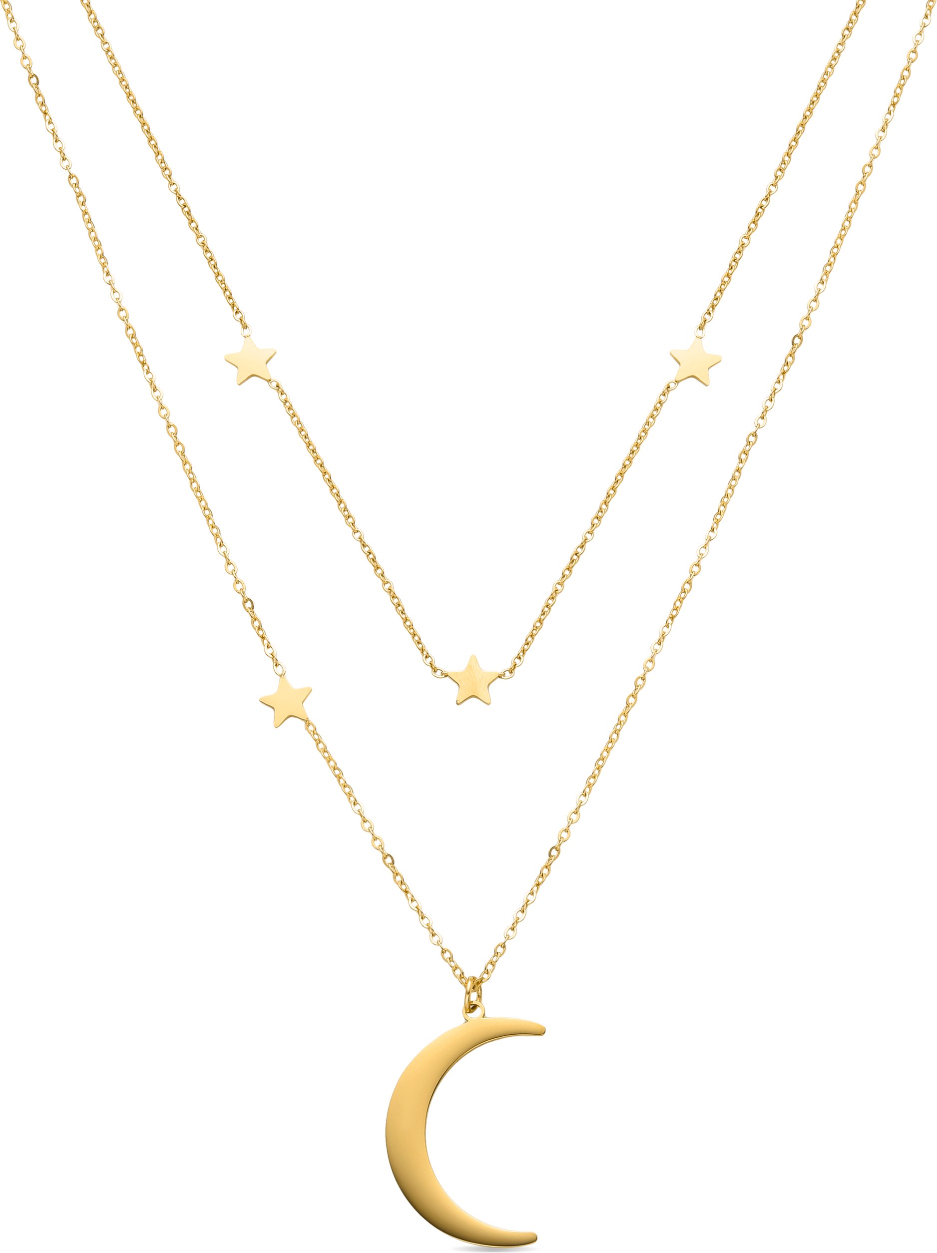 Luxenter Monil Halskette in 18k Goldausführung