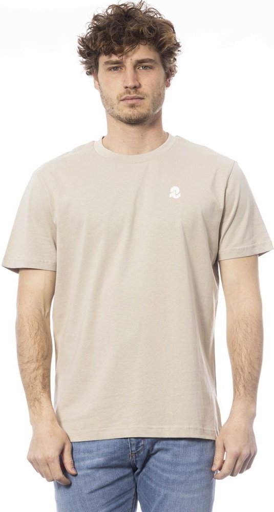 Beige T-Shirt im lässigen Stil