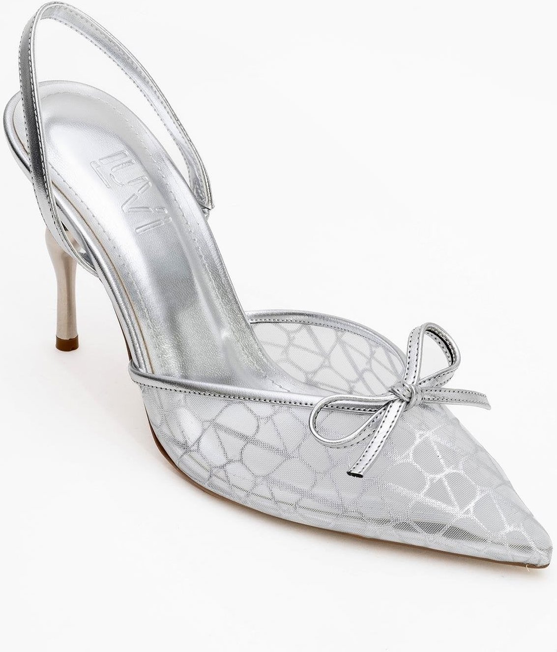 Peony Mesh Schleife Spitzer Zehenbereich Pumps (Damen)