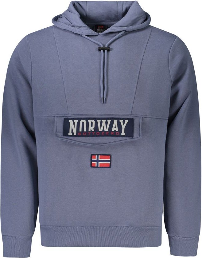 Hoodie mit Kordelzug und Logo-Label