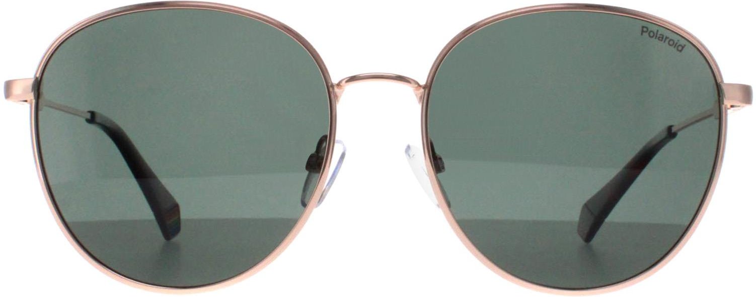 Polaroid Rund Unisex Gold Kupfer Grün Polarisiert PLD 6215/S/X