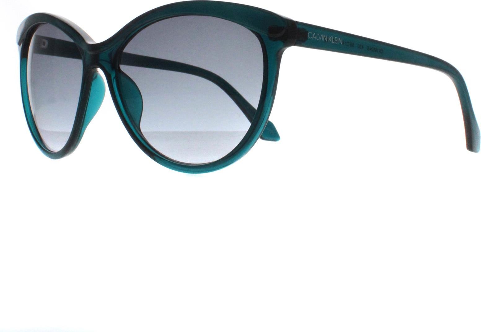 Thumbnail - Calvin Klein Cat Eye Damen Kristall Teal Grau Farbverlauf CK19534S