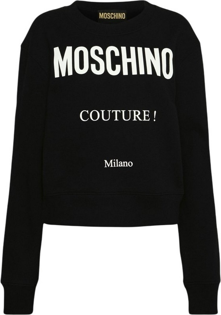 Moschino - "Couture Milano" Sweatshirt für Herren (Fuchsie)