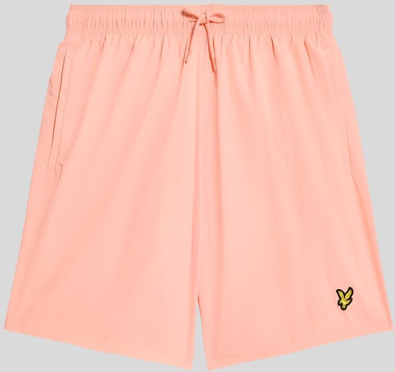 Lyle & Scott Einfache Badehosen - Koralle