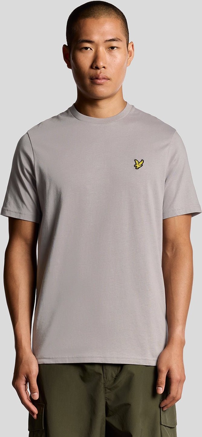 Baumwoll-T-Shirt mit Rundhalsausschnitt