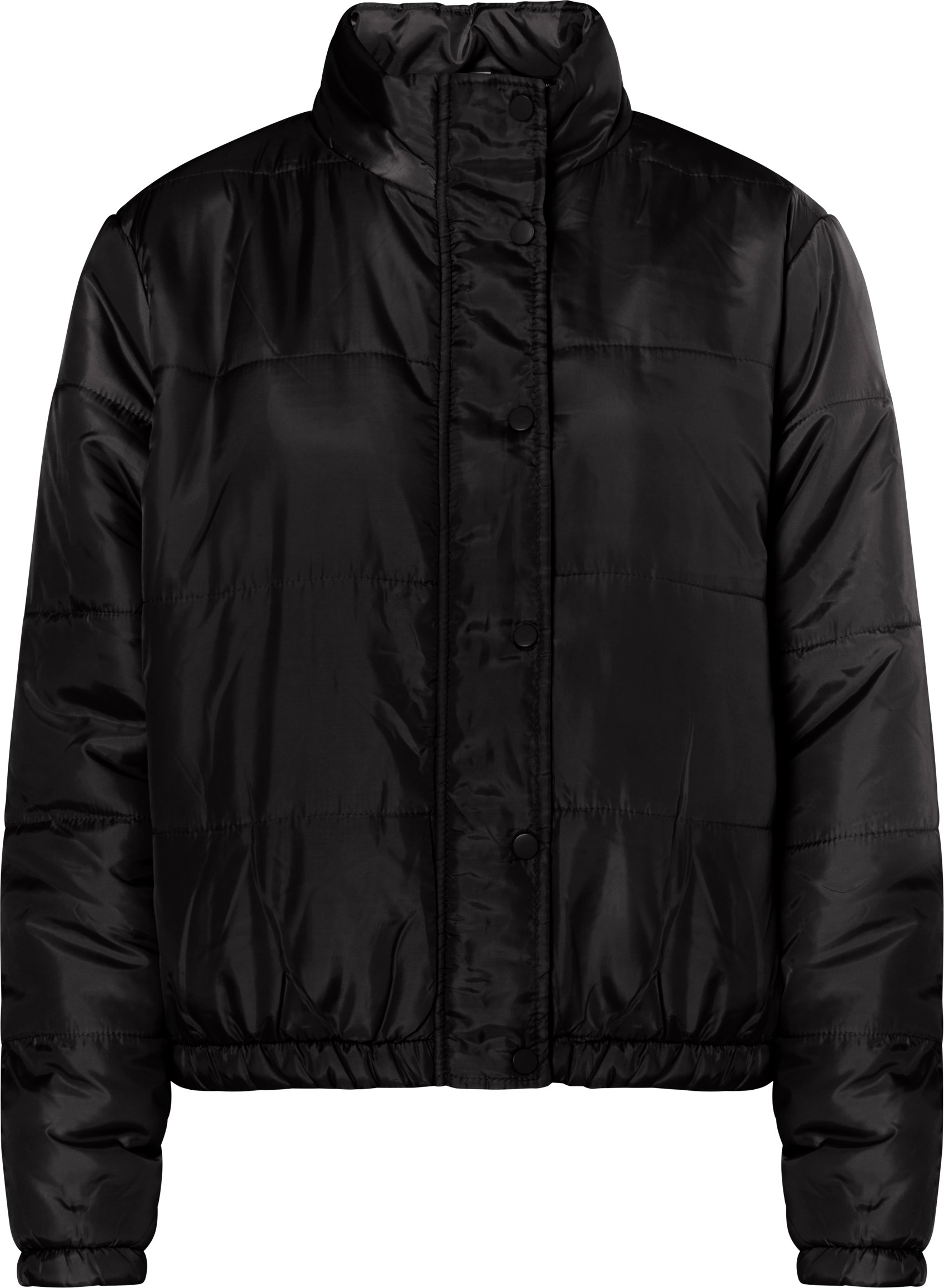 Mymo Leicht wattierte Blousonjacke Damen schwarz
