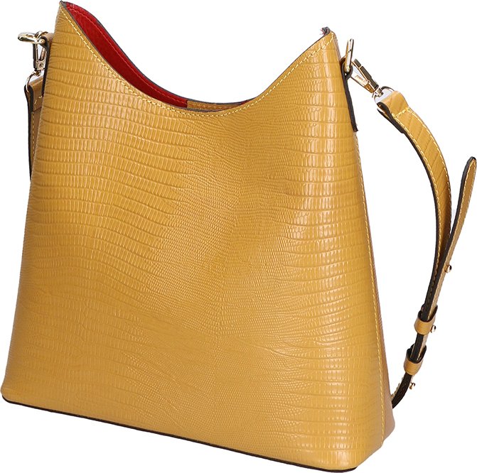 Gave Lux Schultertasche Frauen MUSTARD