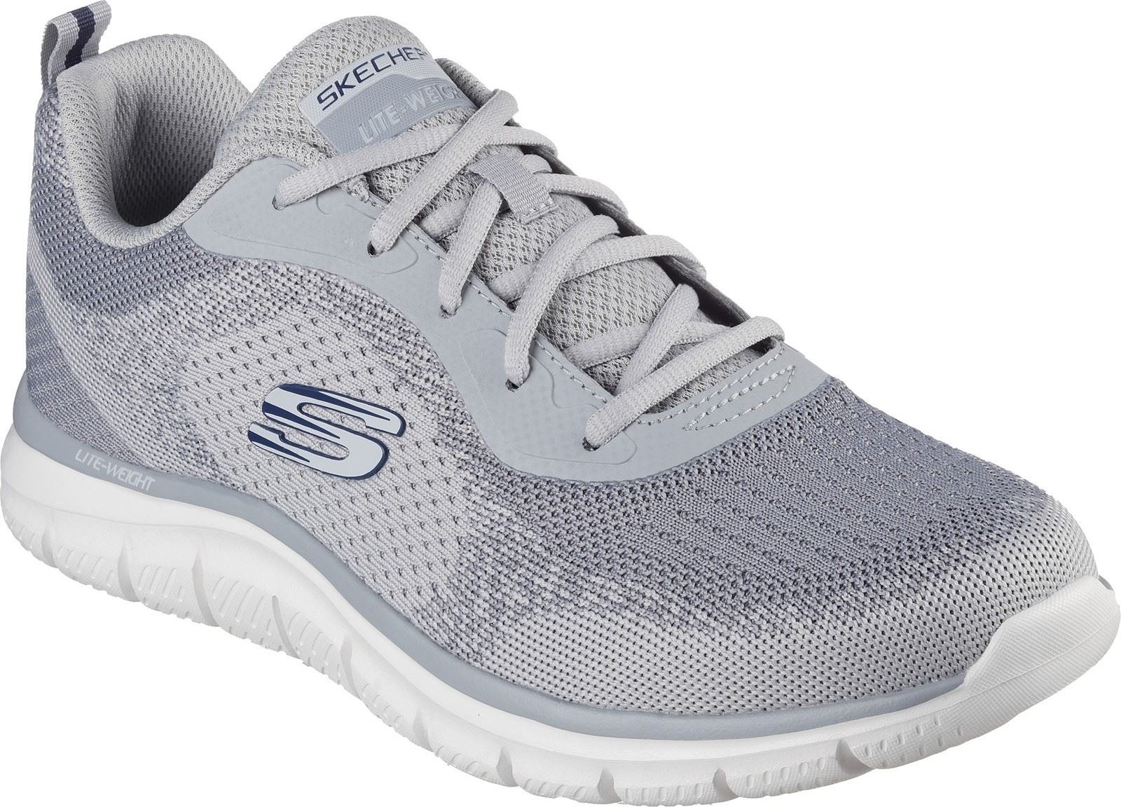 Thumbnail - Skechers Track Glendor Polyester Herren Sneaker in Grau