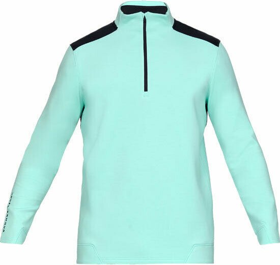 Under Armour Storm Off Mens Cold Gear Lose türkis Golftop 1325277 361