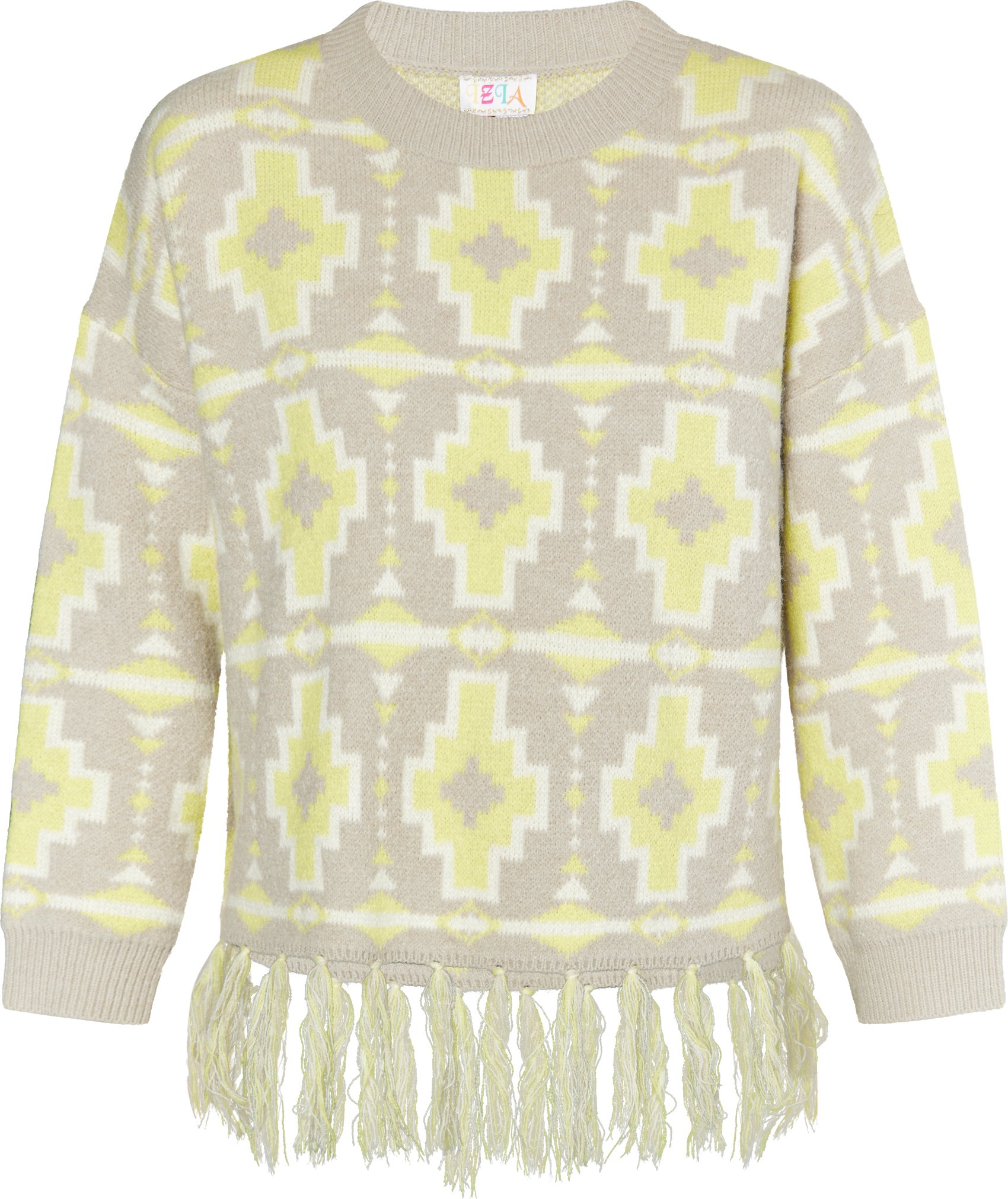 IZIA Zur Seite fahren Damen GRAU LIMETTE WEISS