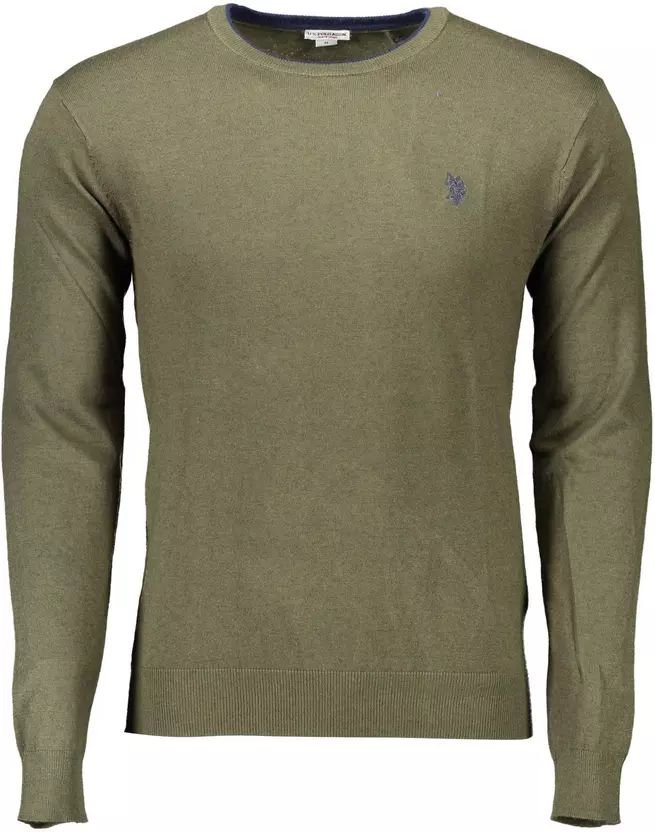 Langärmliger Pullover mit Rundhalsausschnitt