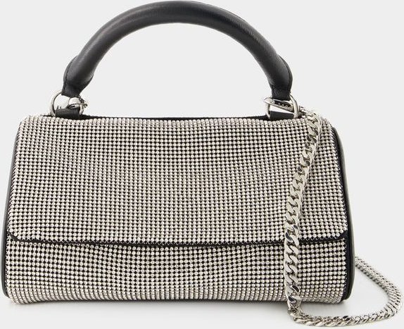 Crush Satchel Tasche - Kara - Messing - Weiß