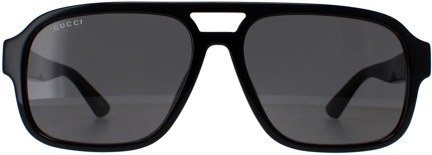 Gucci Aviator Herren schwarz rauch GG1342S