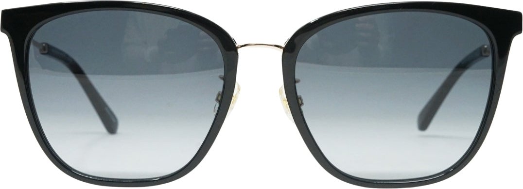 Kate Spade Sonnenbrille mit grauen Glsern und schwarzen Glsern