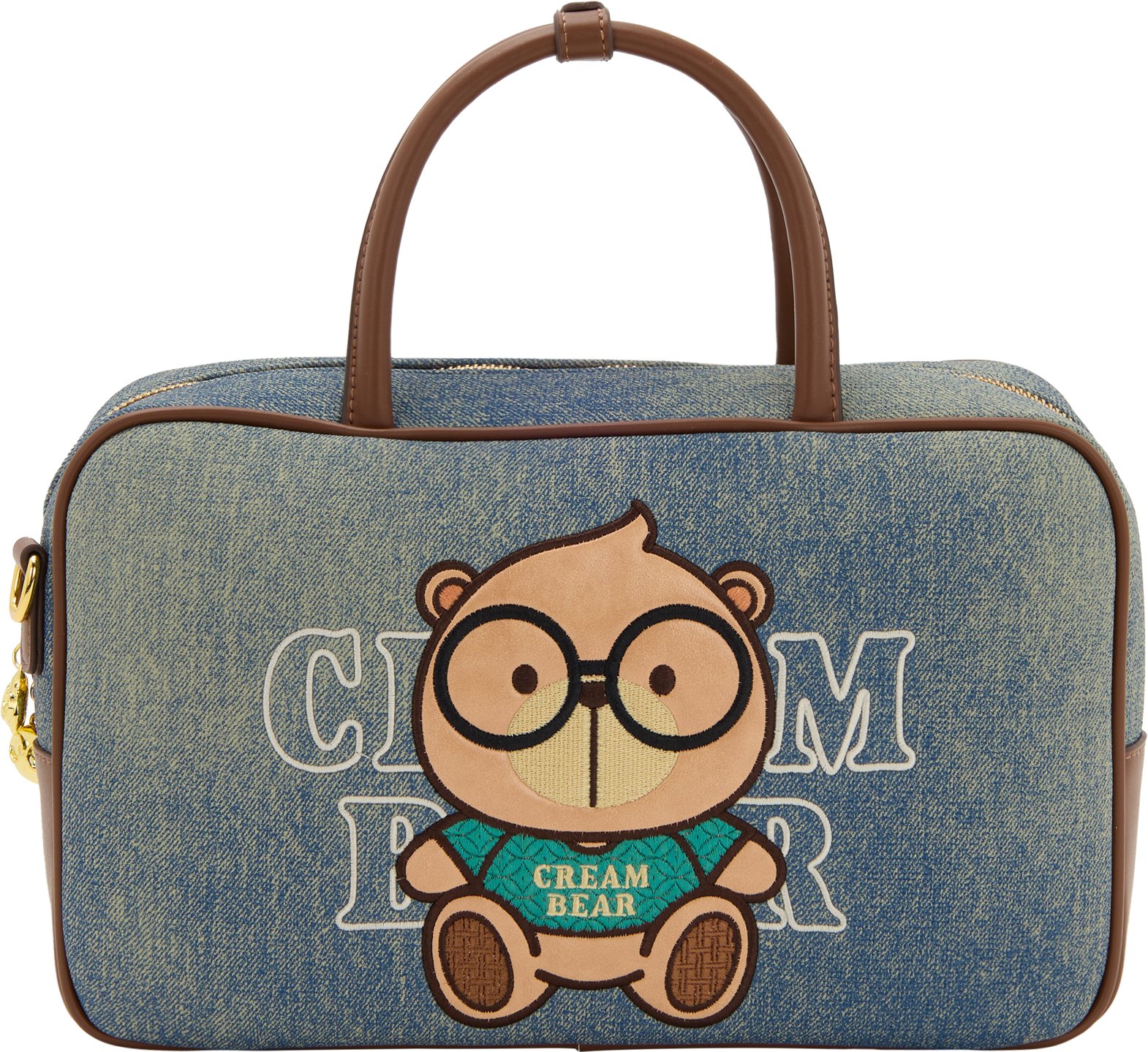 Mymo Handtasche Handtasche Mädchen grau blau