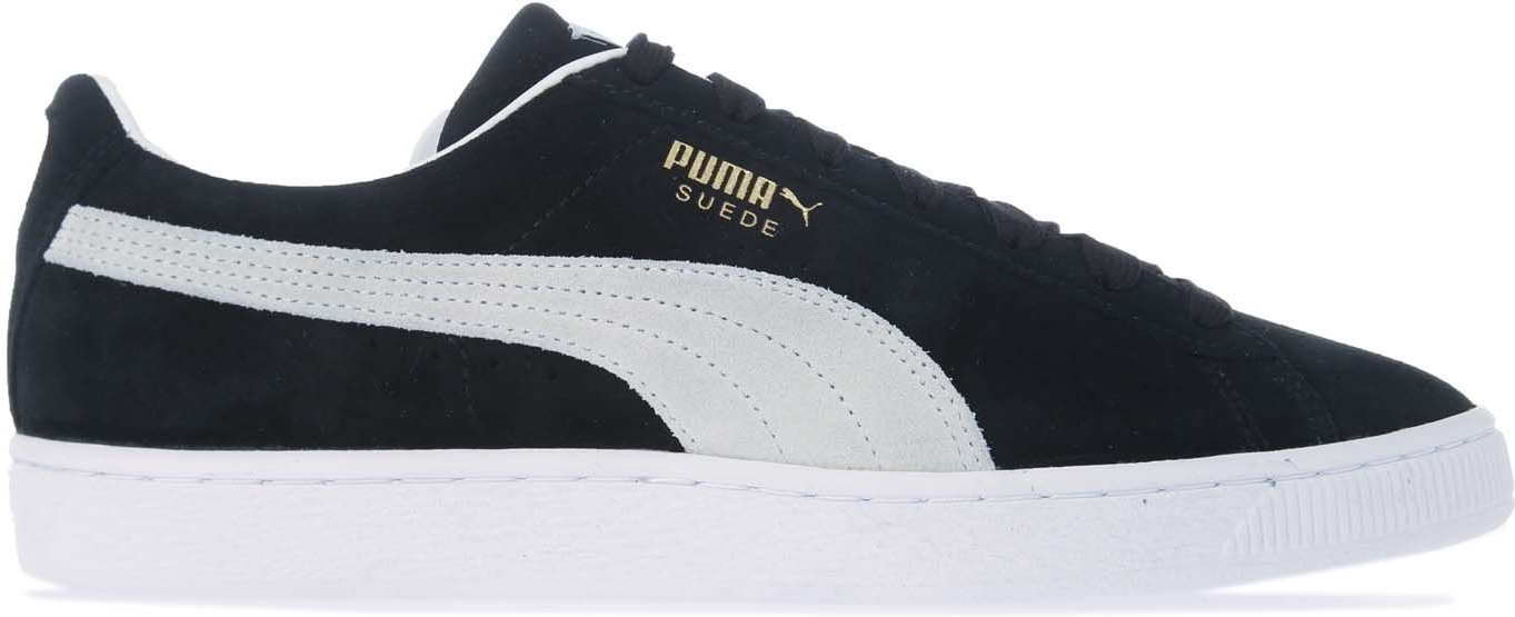Puma Suede Classic XXI Damen Sneakers in Schwarz und Weiß