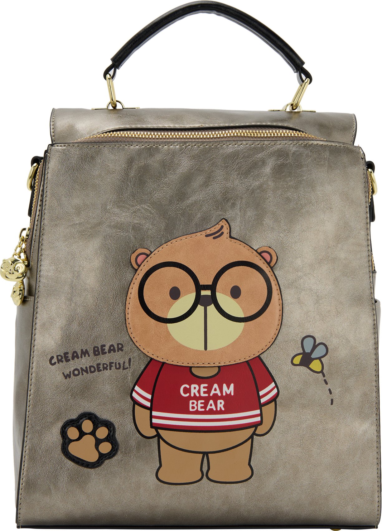 Mymo RUCKSACK RUCKSACK Mädchen grau