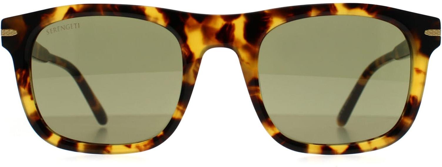 Serengeti Charlton SS576006 glänzende klassische havanna Mineral polarisierte 555nm photochrome Sonnenbrille