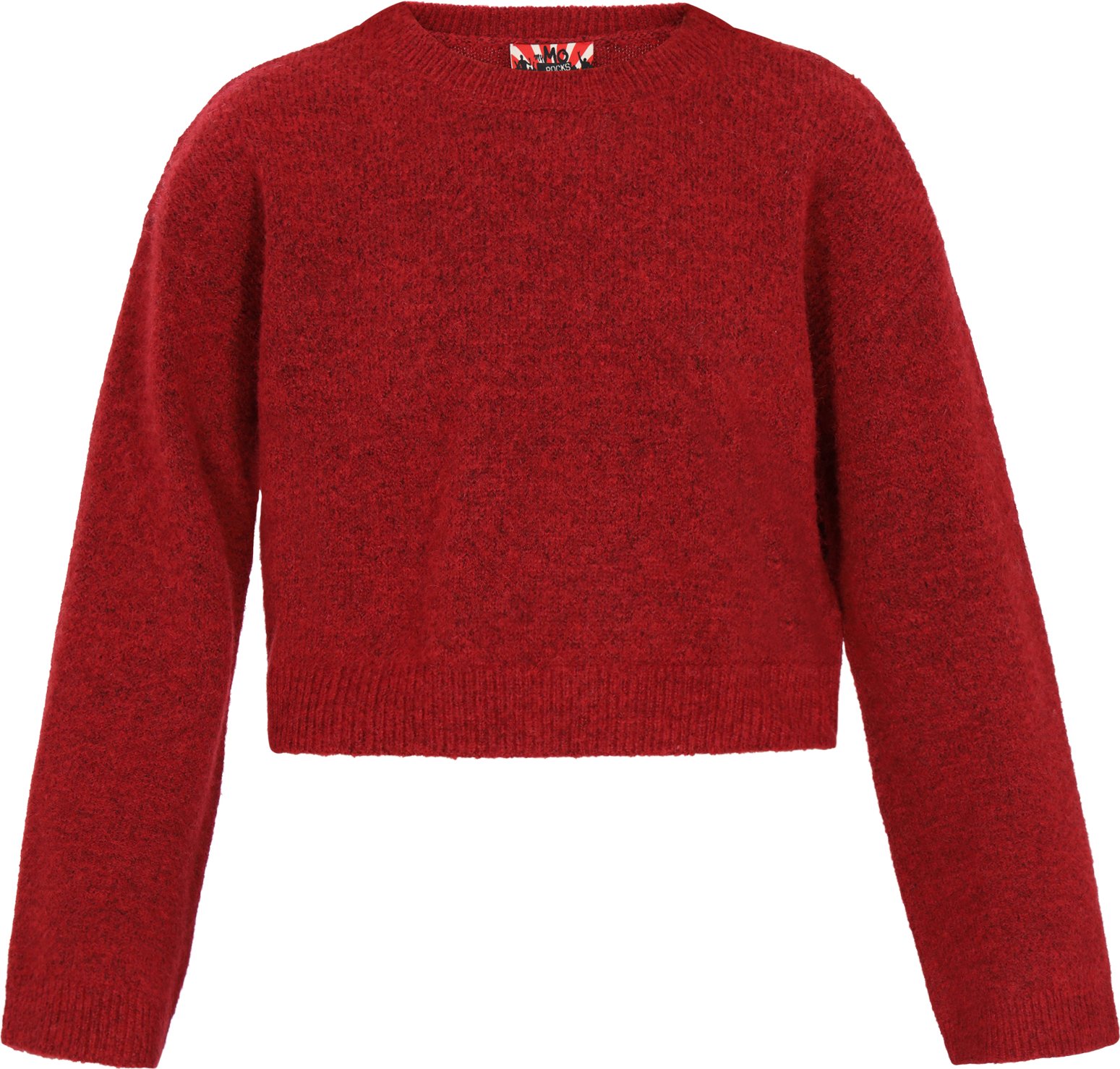 Mymo Pullover Frauen DUNKELROT