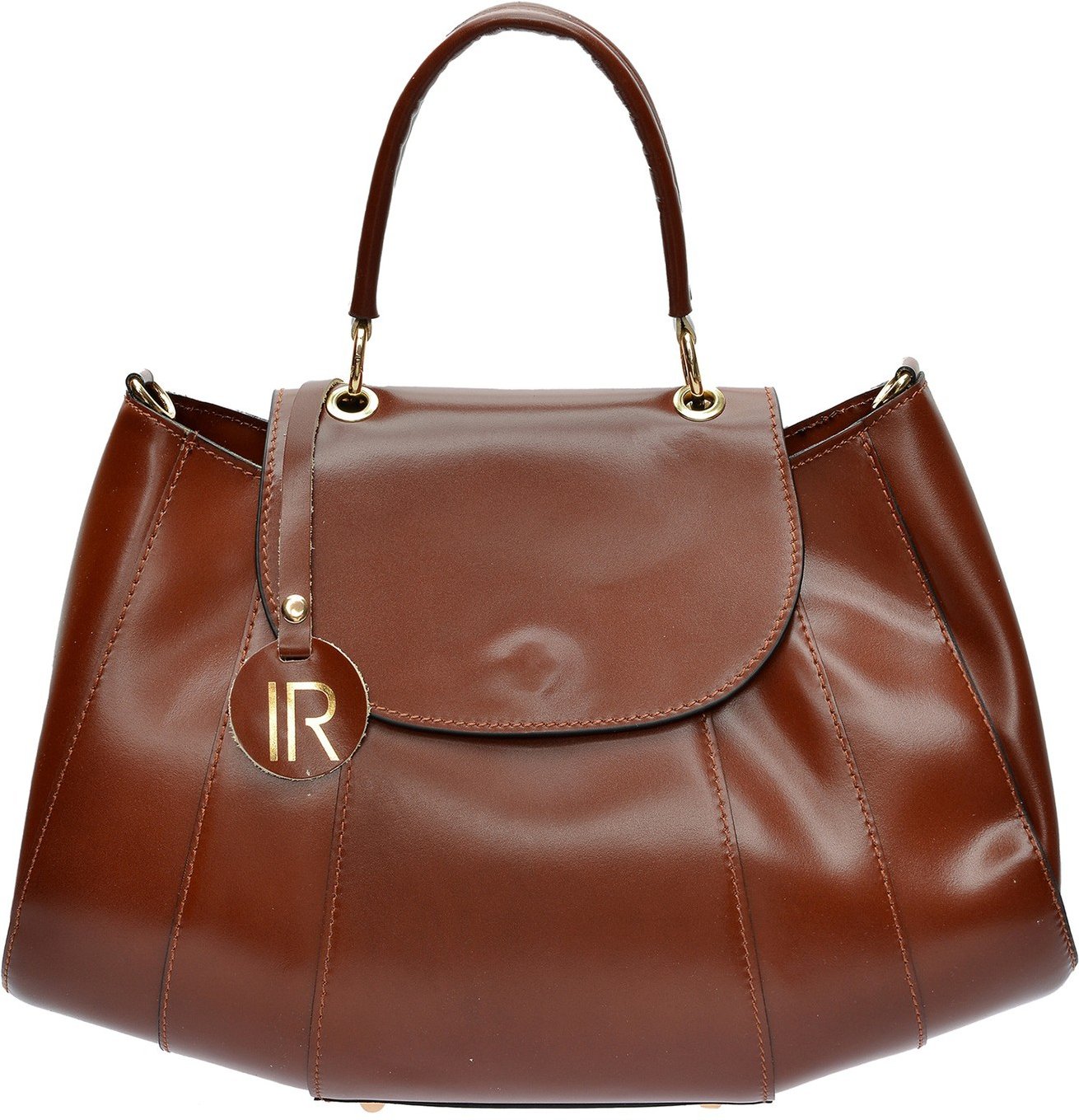 Isabella Rhea kastanienbraune Ledertasche