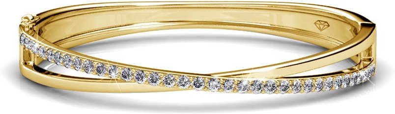 Criss Armbänder - Gold und Kristall