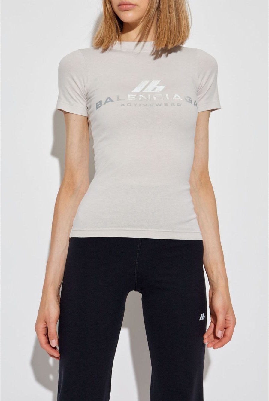 Aktivbekleidung Enges T-Shirt