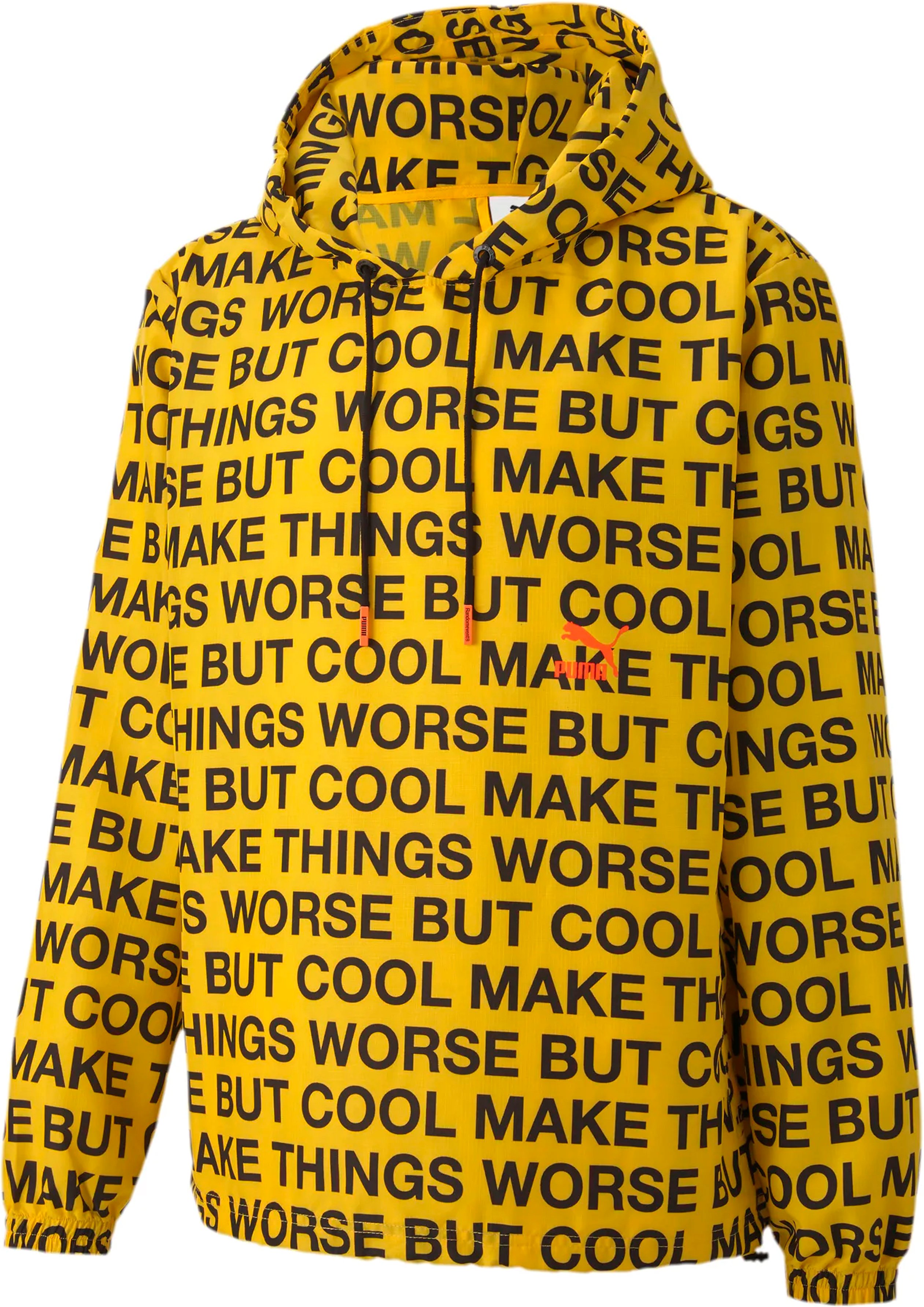 PUMA X RANDOMEEND überall über Druck Windbrecher Packbare Jacke 596660 02