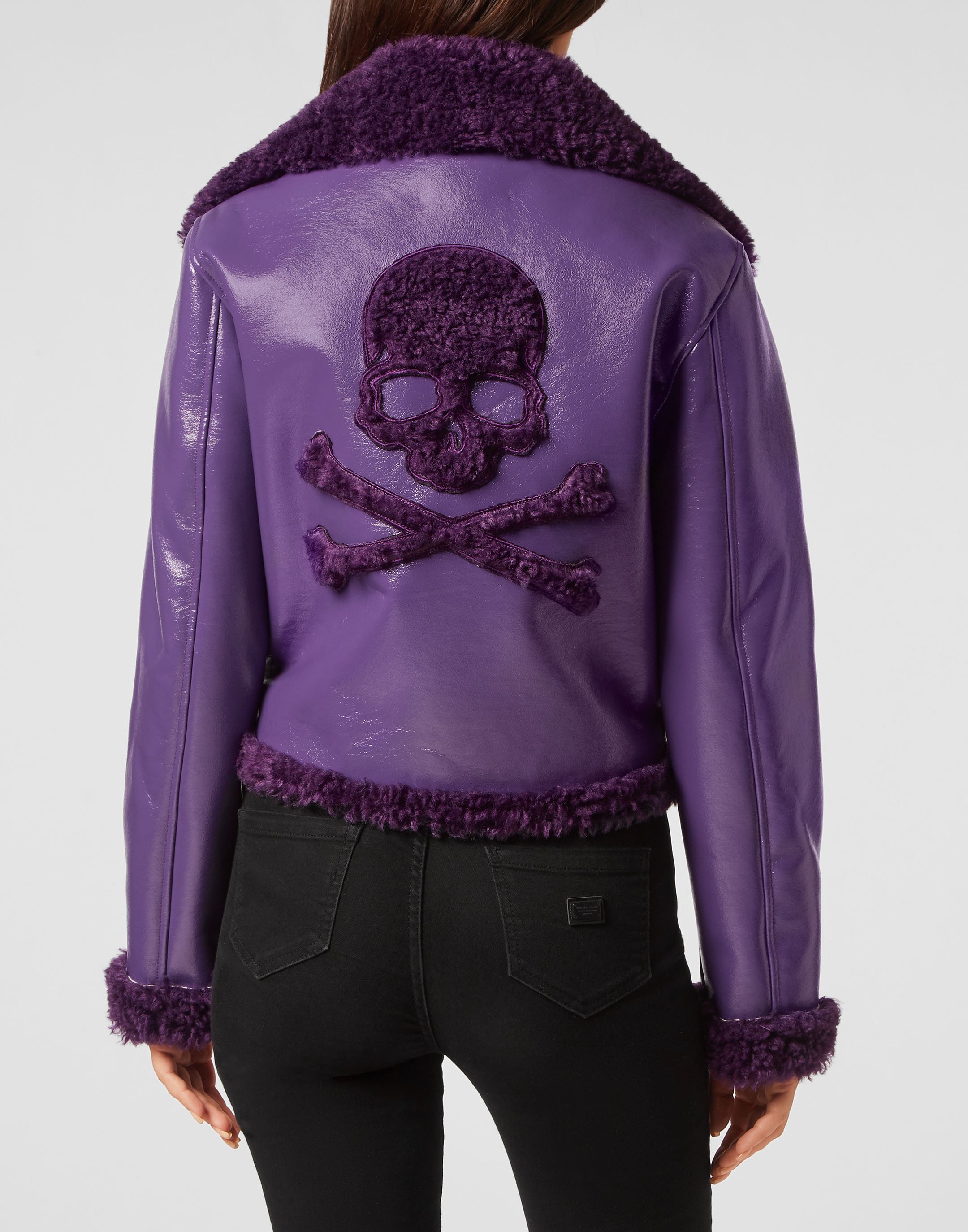 Biker-Jacke Skull&Bones