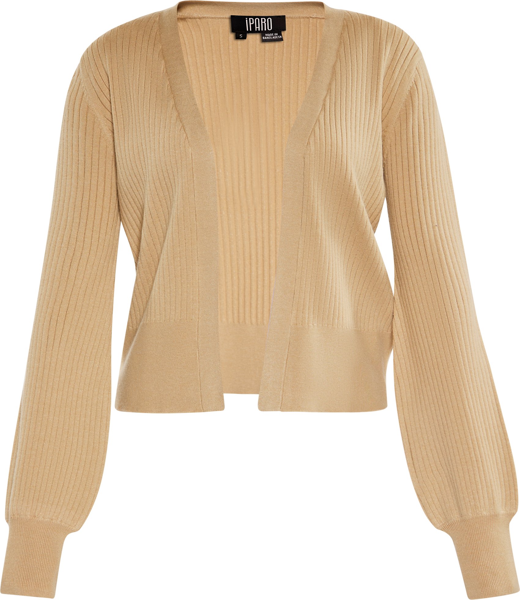Thumbnail - Dreimaster Strickjacke Frauen Beige
