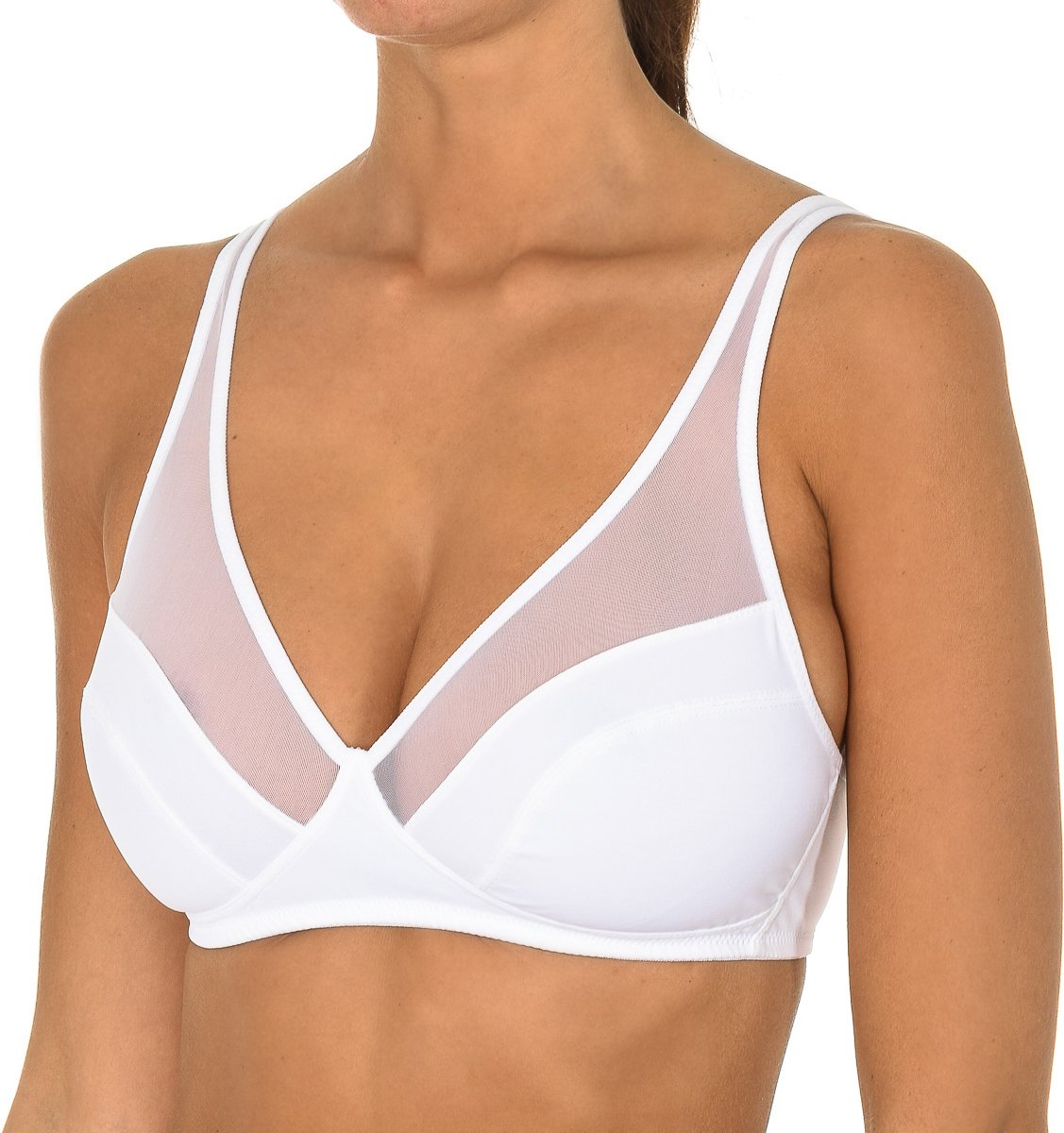 Bügelfreier BH mit elastischen Seiten 04974 woman