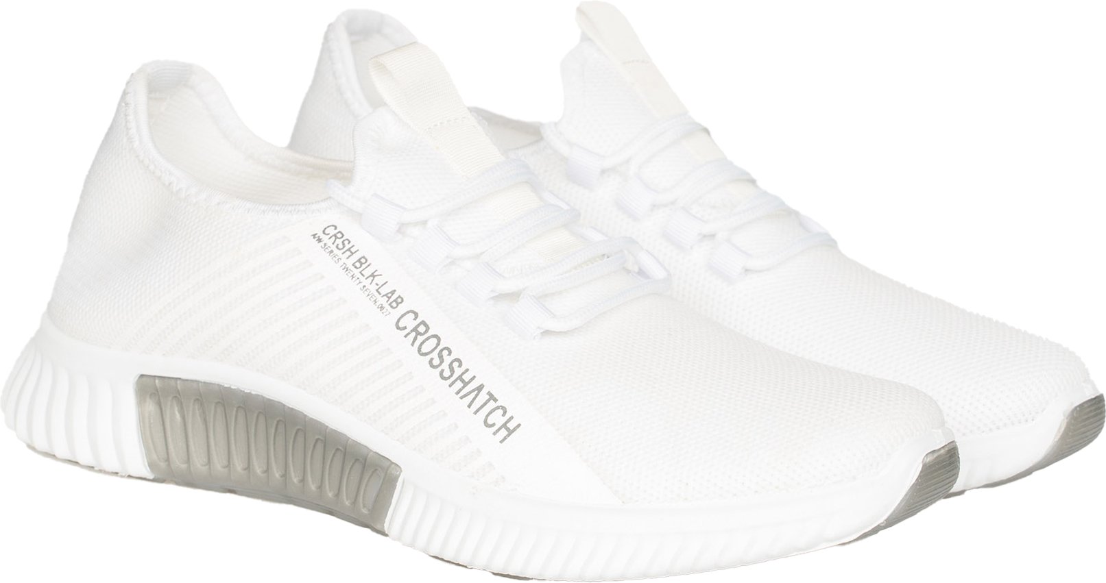 Thumbnail - Crosshatch - Herren Sneaker "Nimbus" (Weiß)