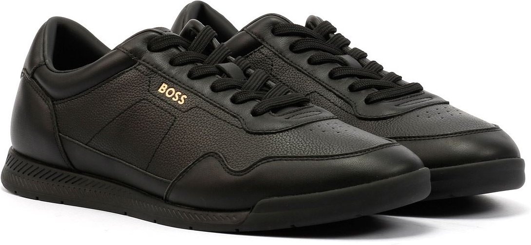 Boss Titan Lederschuhe für Herren in Schwarz