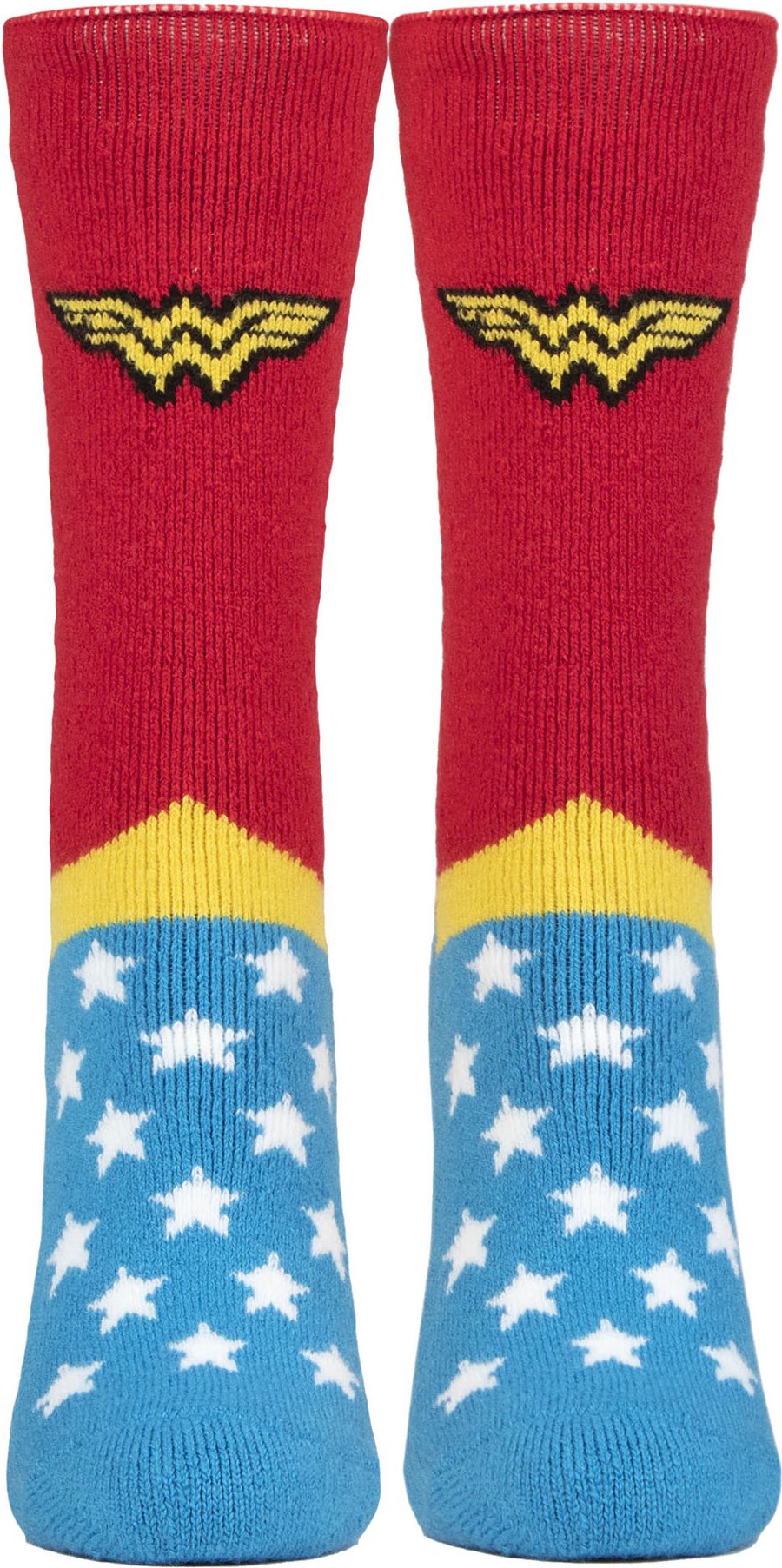 Womens Wonder Woman Socken | Wärmehalter | Damen Neuheit thermische DC Universe Socken für den Winter - Wonder Woman