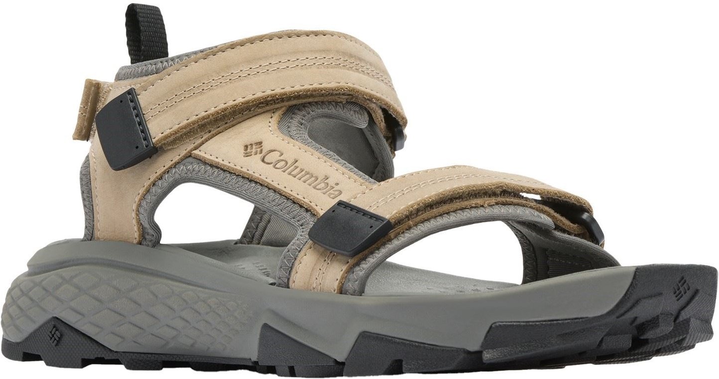 Columbia Peakfreak Rush Leather Herren Oxford Tan/Quarry Sandalen