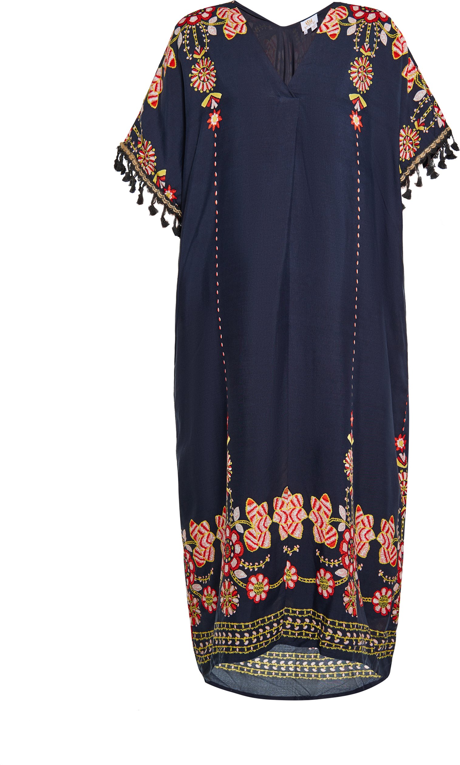 usha Kleid Damen Marine Mehrfarbig