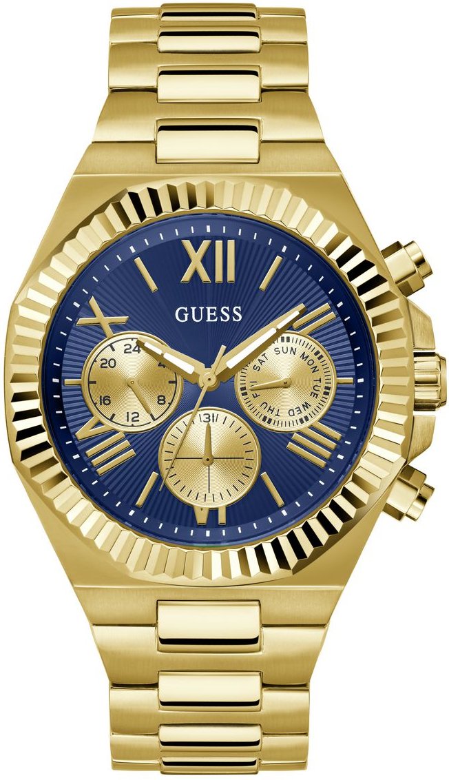 Guess Equity Gold Herren Armbanduhr GW0703G6