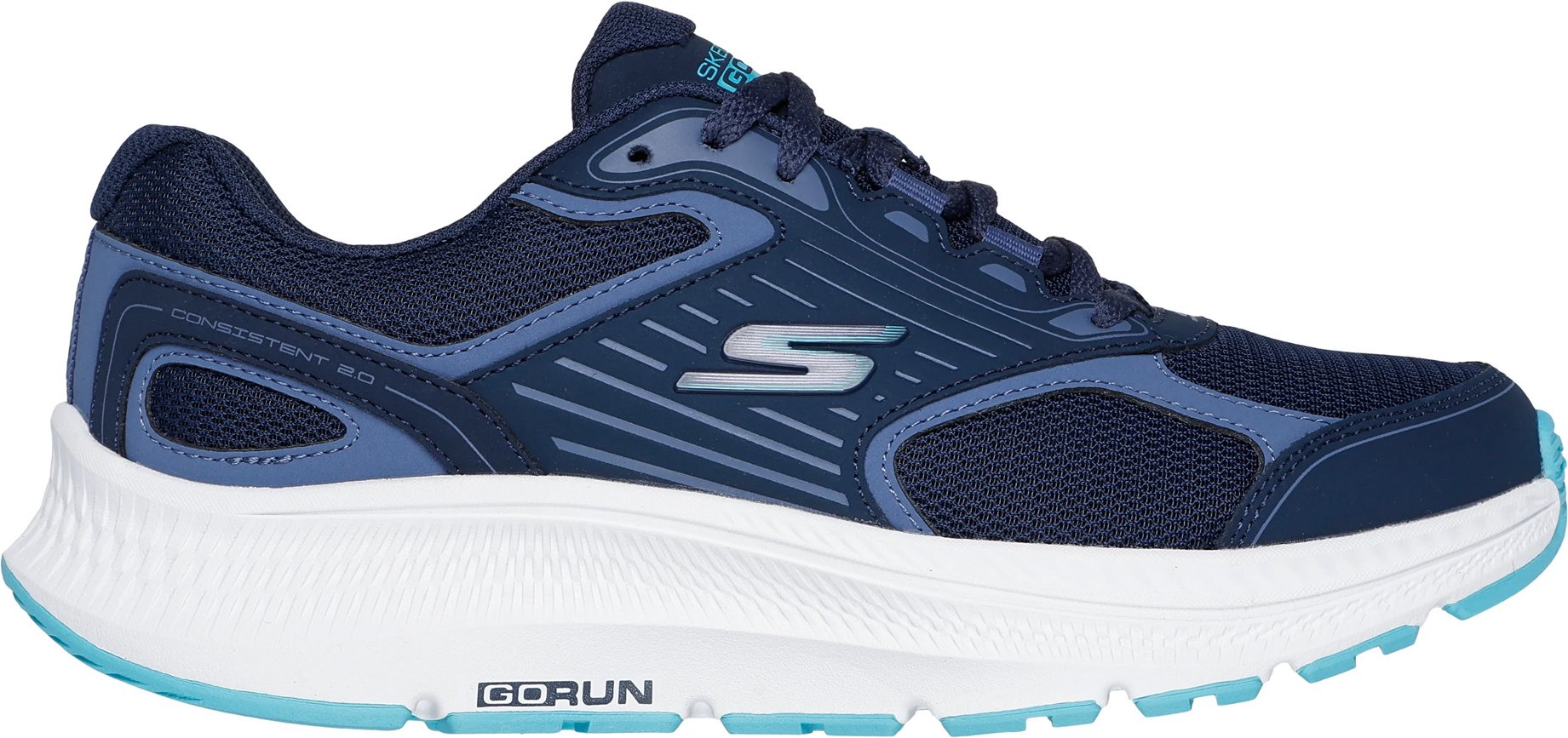 Skechers - Damen Sneaker "Go Run Consistent 2.0 Advantage" (Marineblau/Blau)