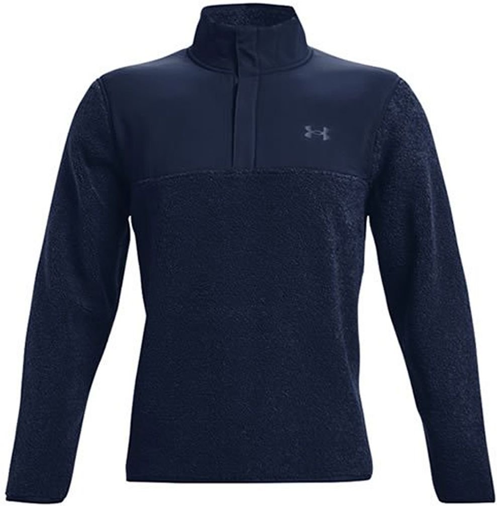 Under Armour Fleece Stapel Herren Navy Golfpullover