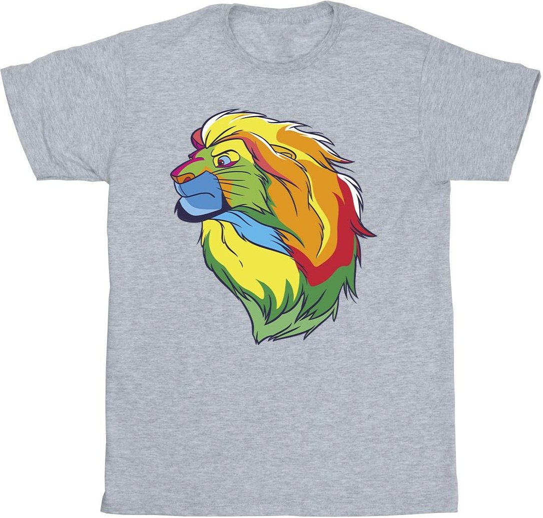 Disney - "The Lion King Colours" T-Shirt für Herren (Grau)