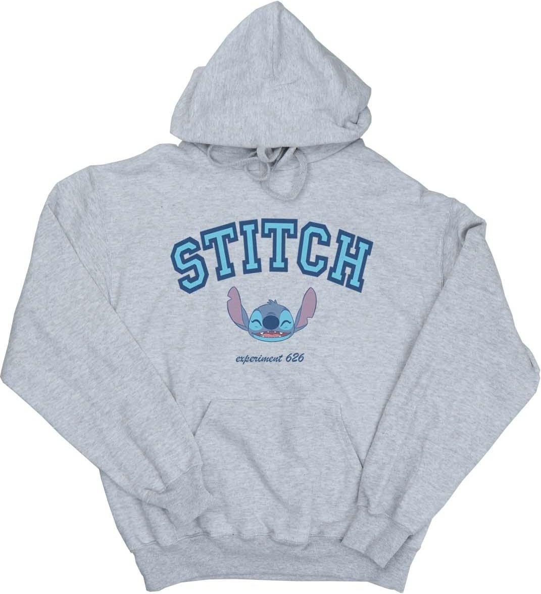 Disney - "Lilo And Stitch Collegial" Kapuzenpullover für Damen (Grau)