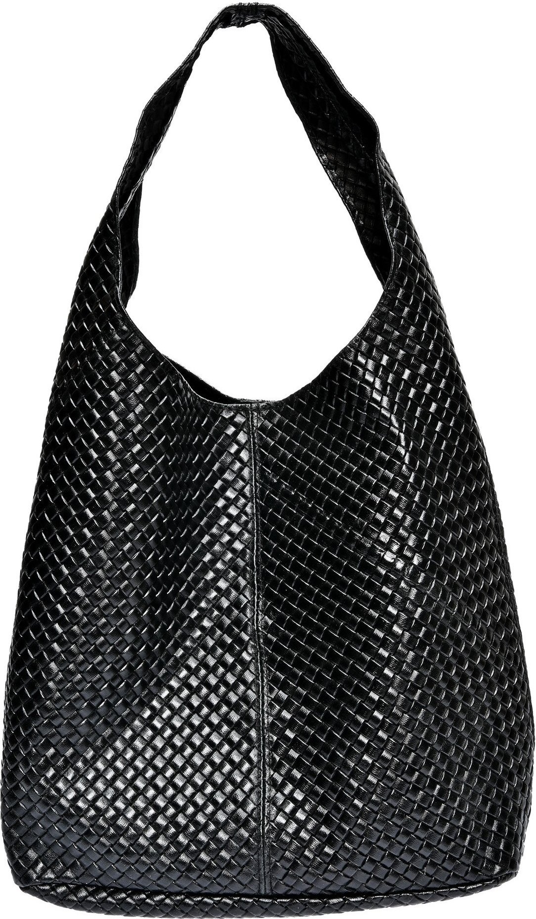 Luisa Vannini Schwarz Rindsledertasche