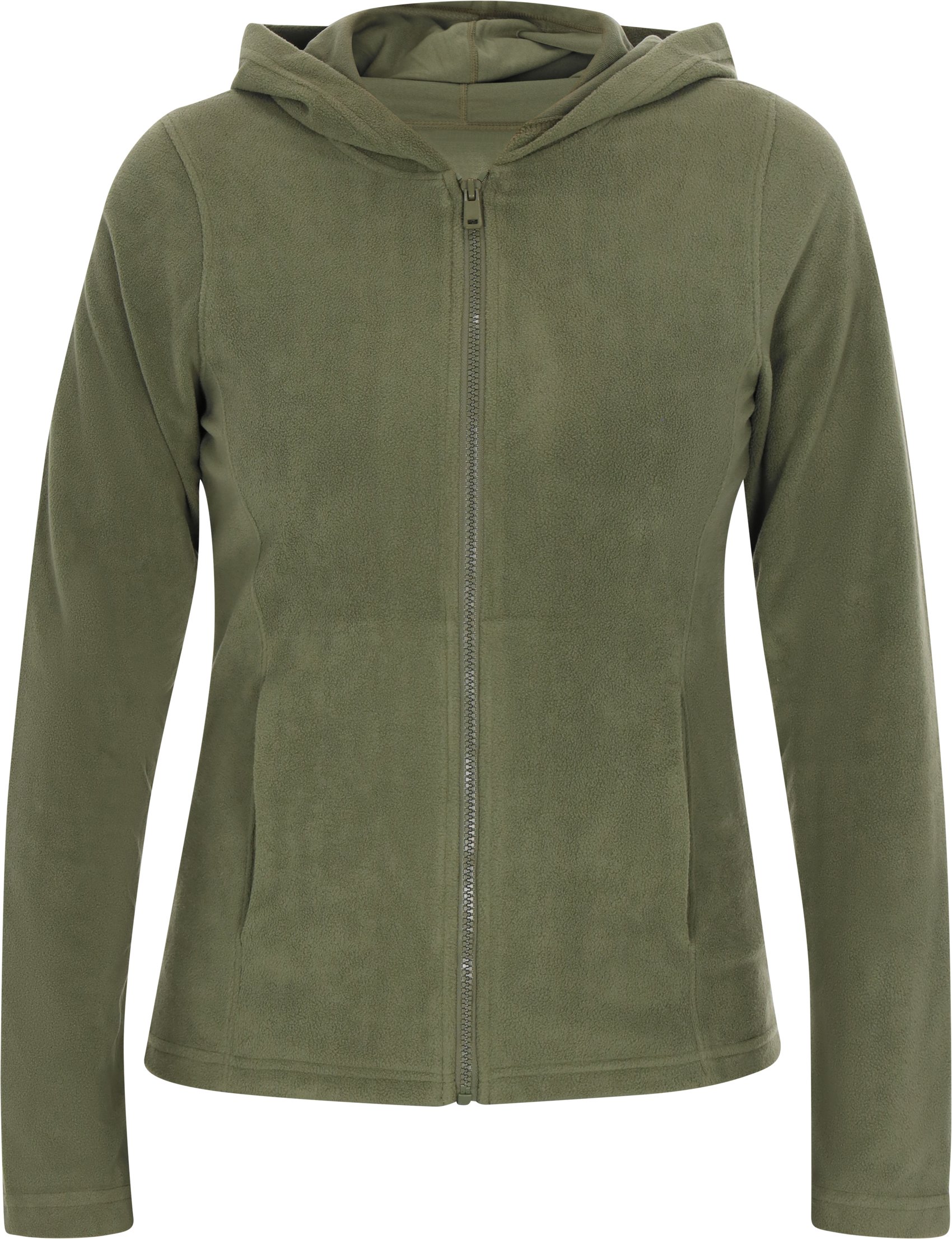 Thumbnail - Dreimaster Fleecejacke Frauen khaki
