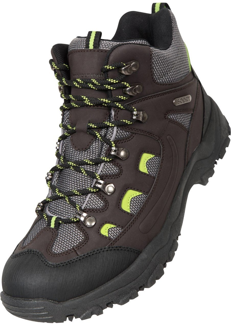 Mountain Warehouse Herren Adventurer Wasserdichte Wanderschuhe (Schwarz)