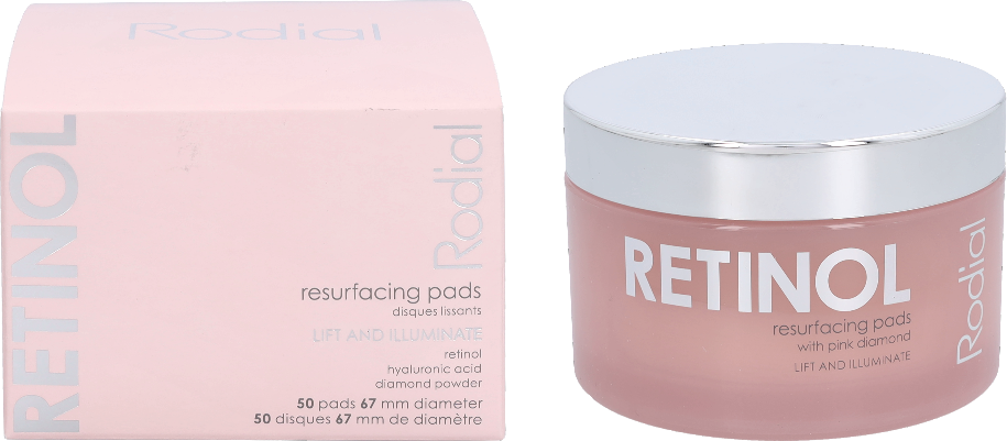 Rodial Pink Diamond Retinol Resurfacing Pads 50 Stück