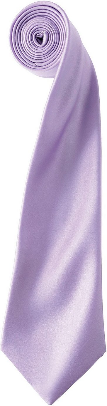 Premier - "Colours" Krawatte für Herren/Damen Unisex (Flieder)