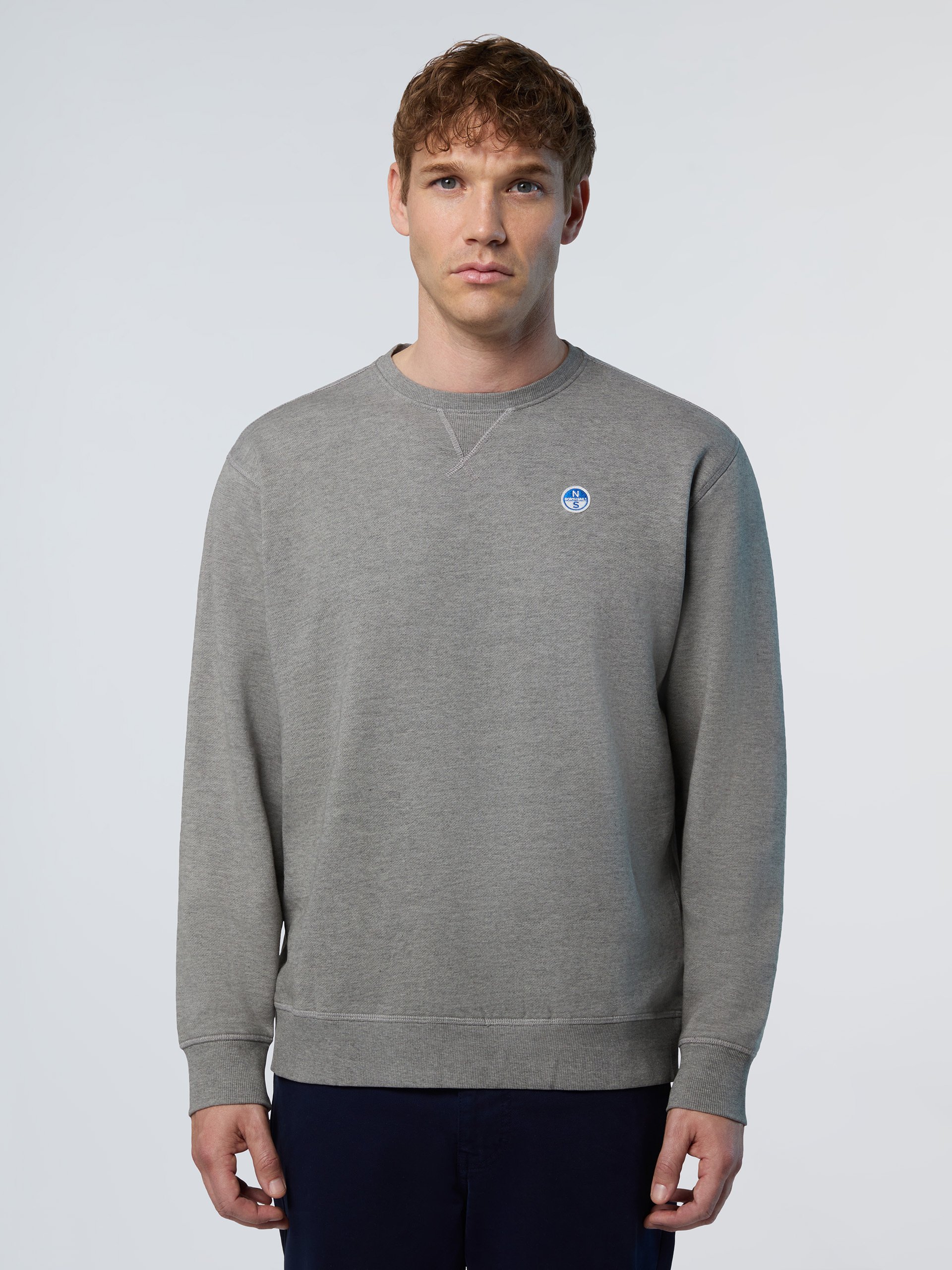 North Sails Sweatshirt Mit North Sails Aufnäher