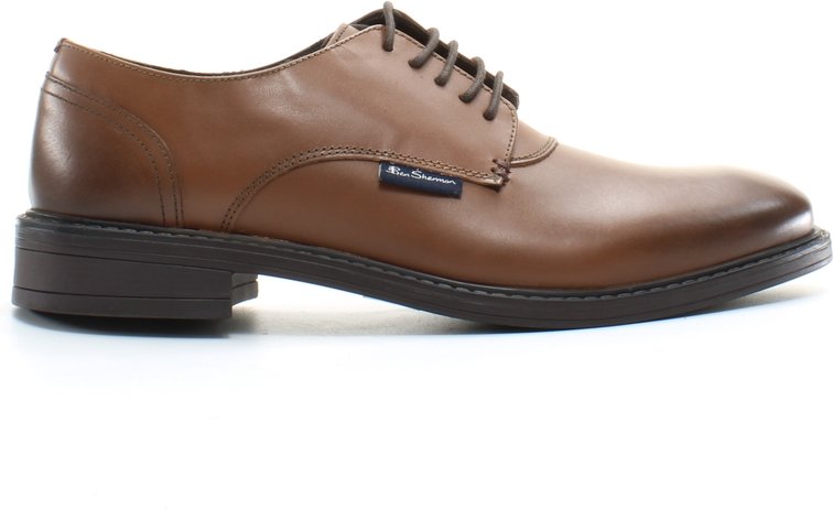 Ben Sherman Pat Mens braune Schuhe