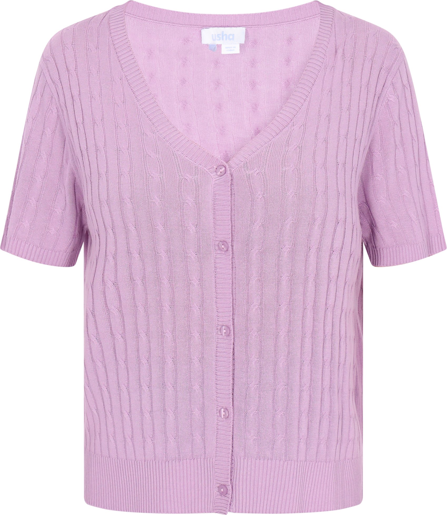 Thumbnail - usha Strickjacke Frauen lila