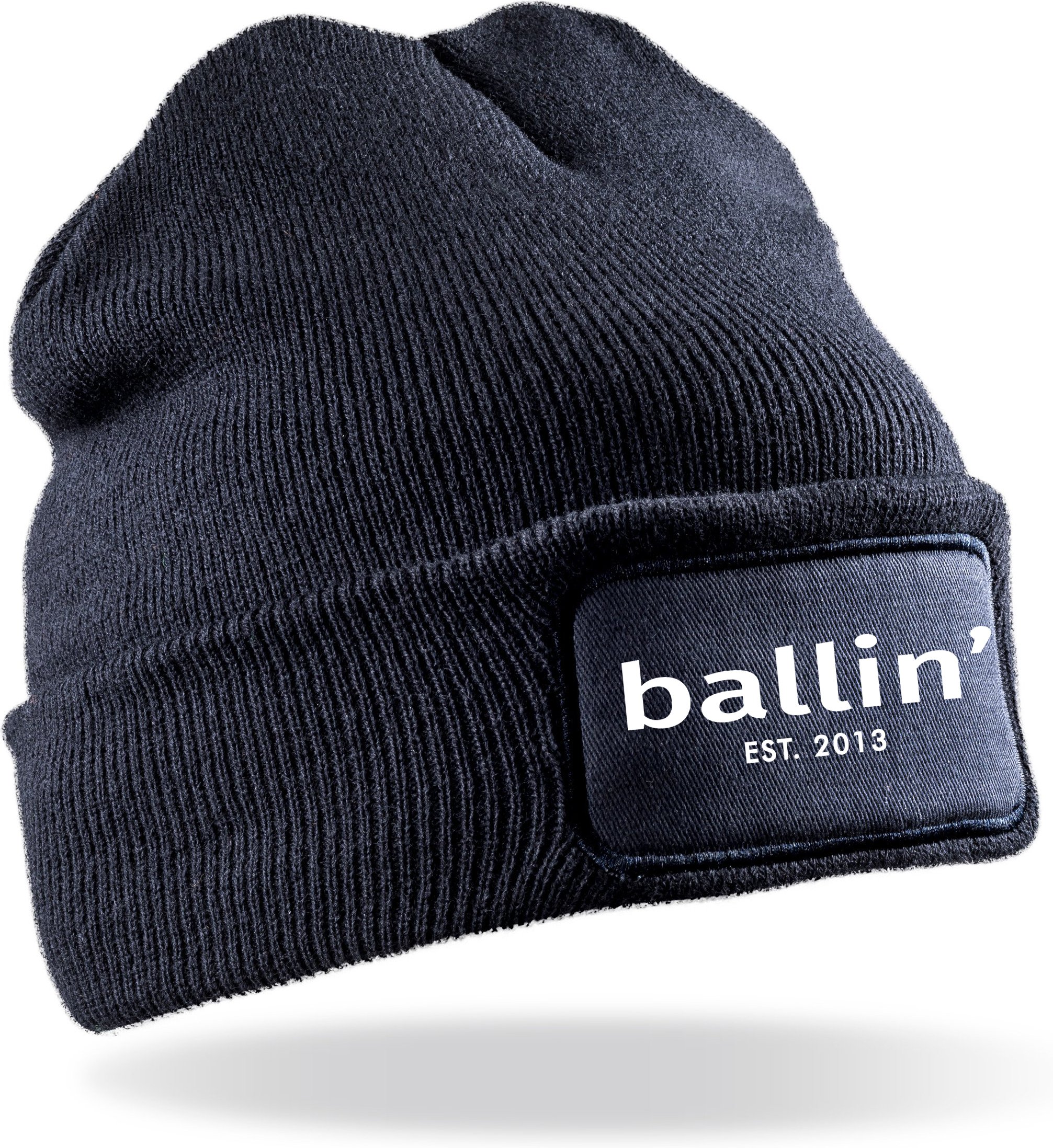 Beanie von Ballin Est. 2013 in der farbe Blau und in größe one size.