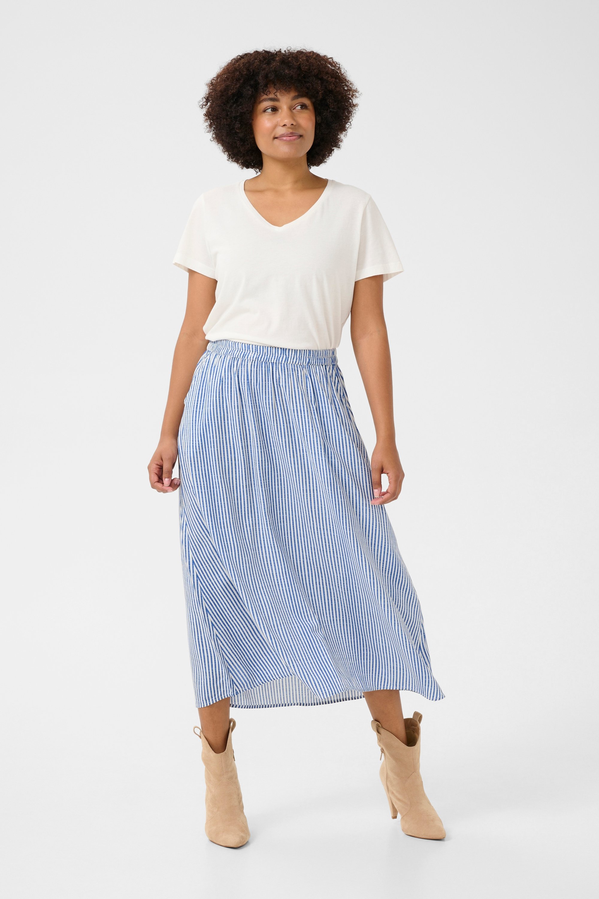 Rock A-shape blue white